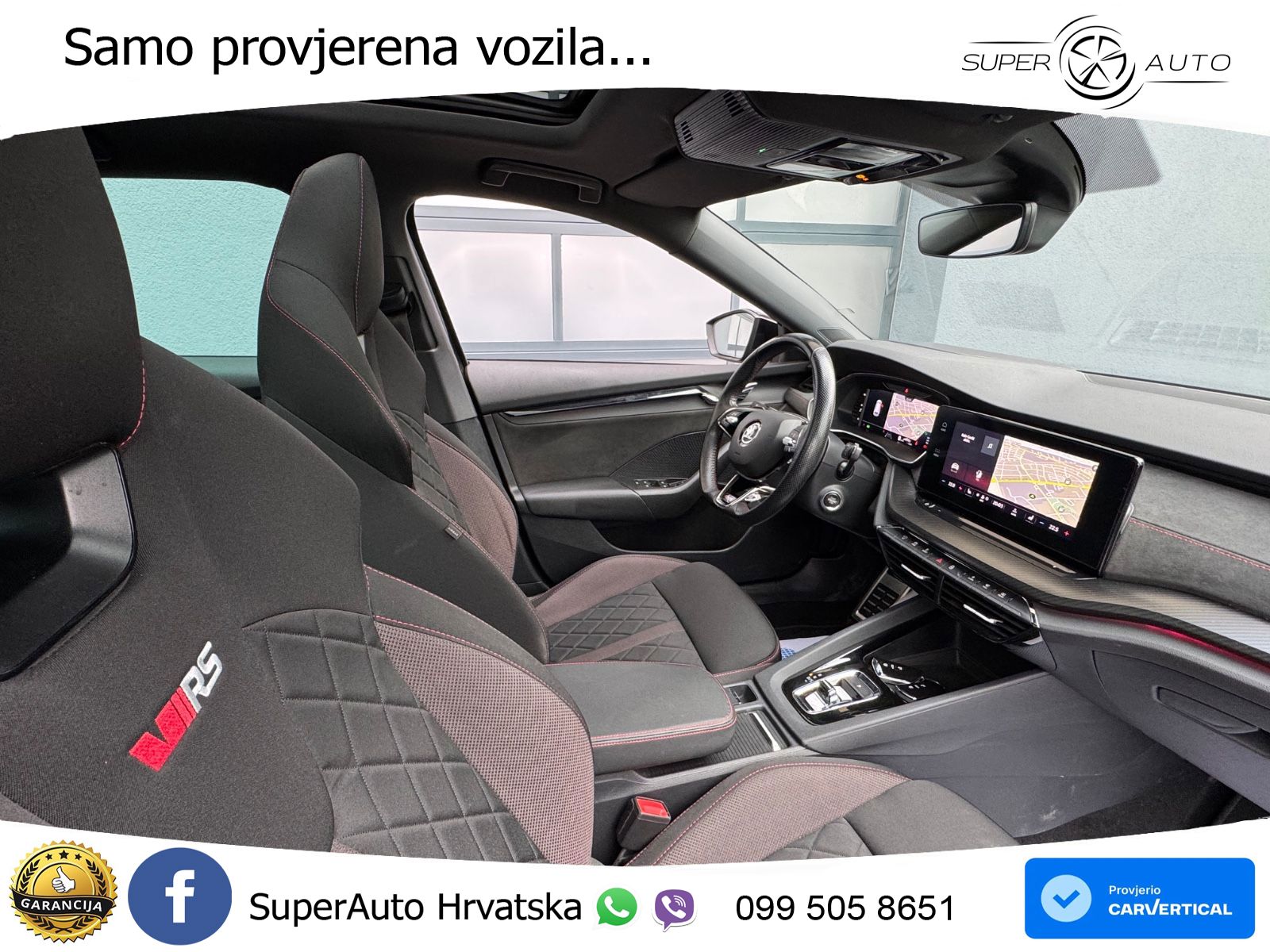 Škoda Octavia Combi RS 2.0 TDI (200 KS) DSG LED+GR SJED+ACC