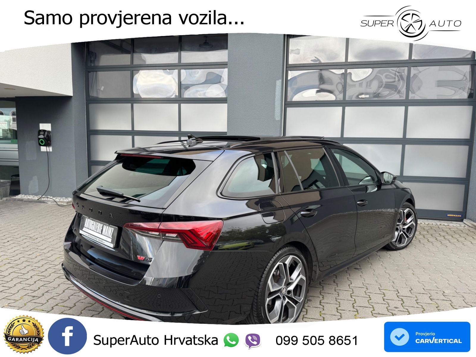 Škoda Octavia Combi RS 2.0 TDI (200 KS) DSG LED+GR SJED+ACC