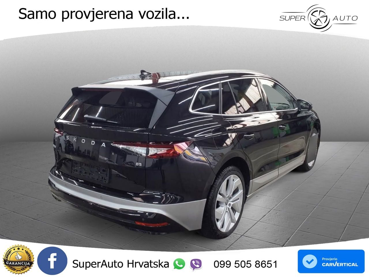 Škoda Enyaq 85 82 kWh (286 KS) LED+GR SJED+ACC