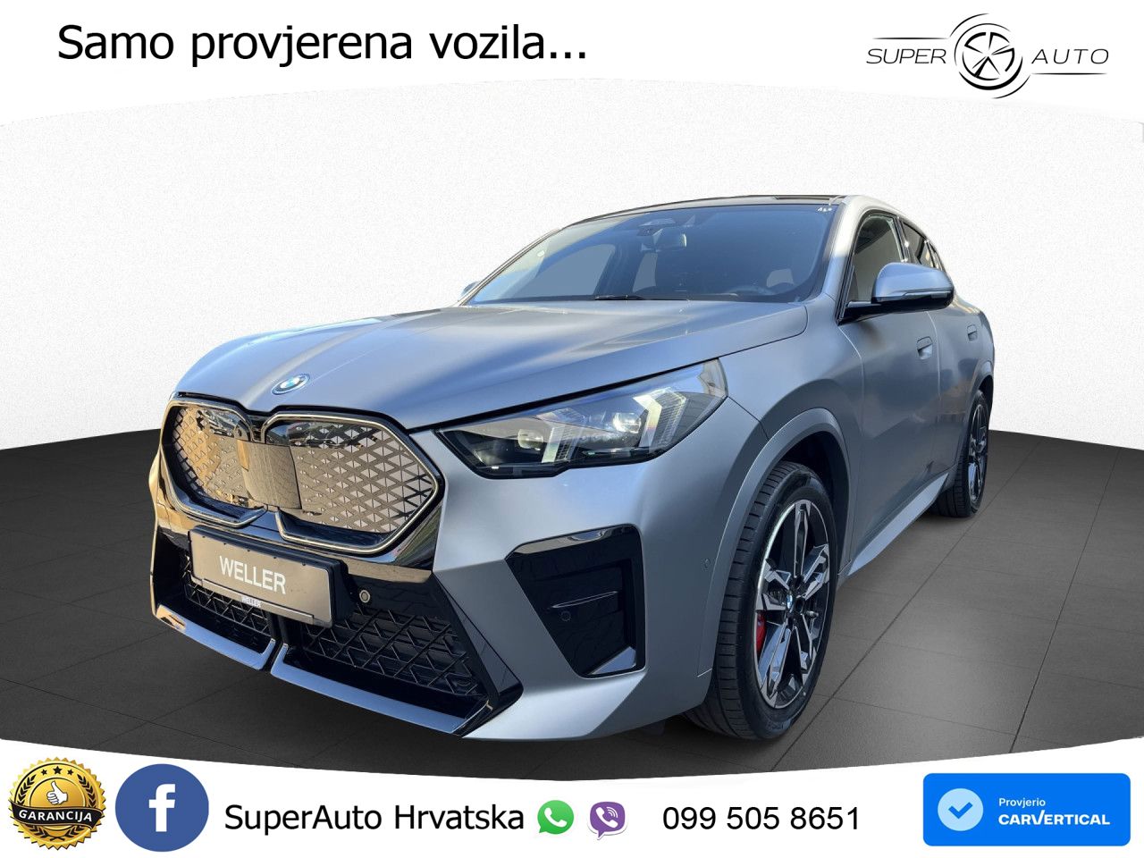 BMW iX2 66.5 kWh (313 KS) xDrive30
