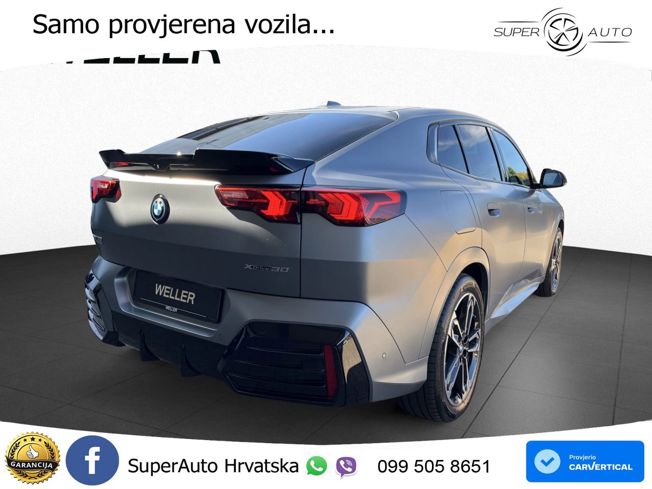 BMW iX2 66.5 kWh (313 KS) xDrive30