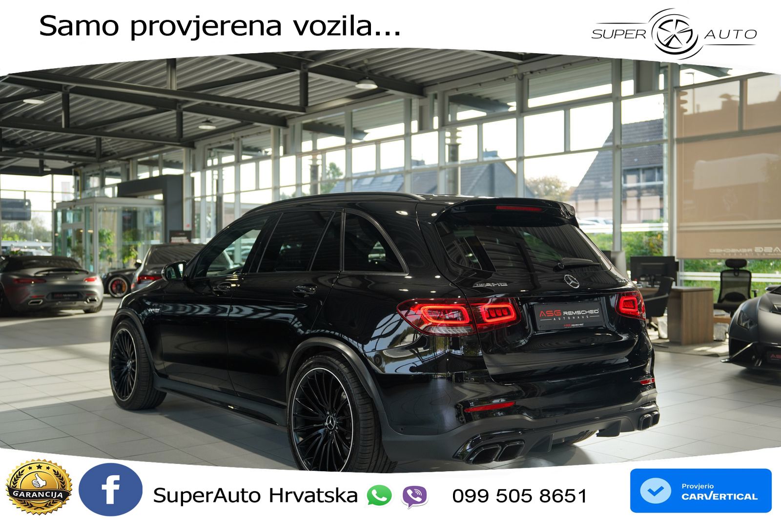 Mercedes AMG GLC 63 V8 (476 KS) 4MATIC+ MCT