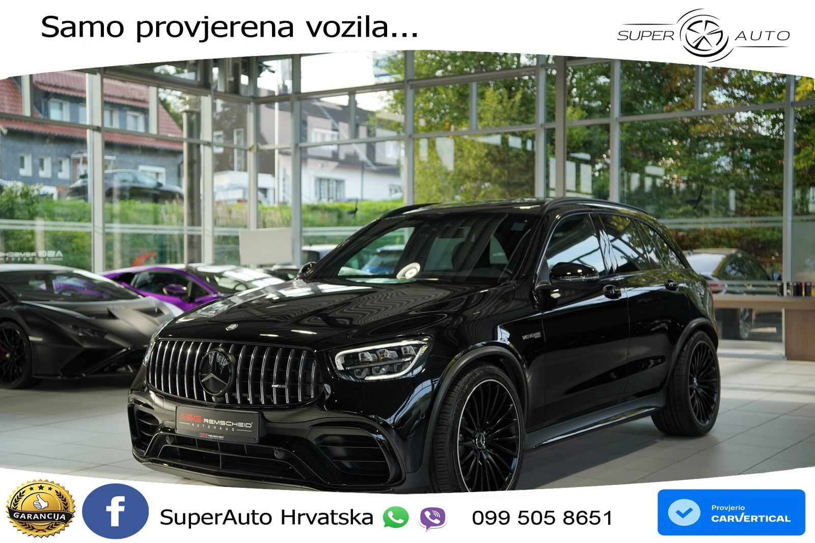 Mercedes AMG GLC 63 V8 (476 KS) 4MATIC+ MCT