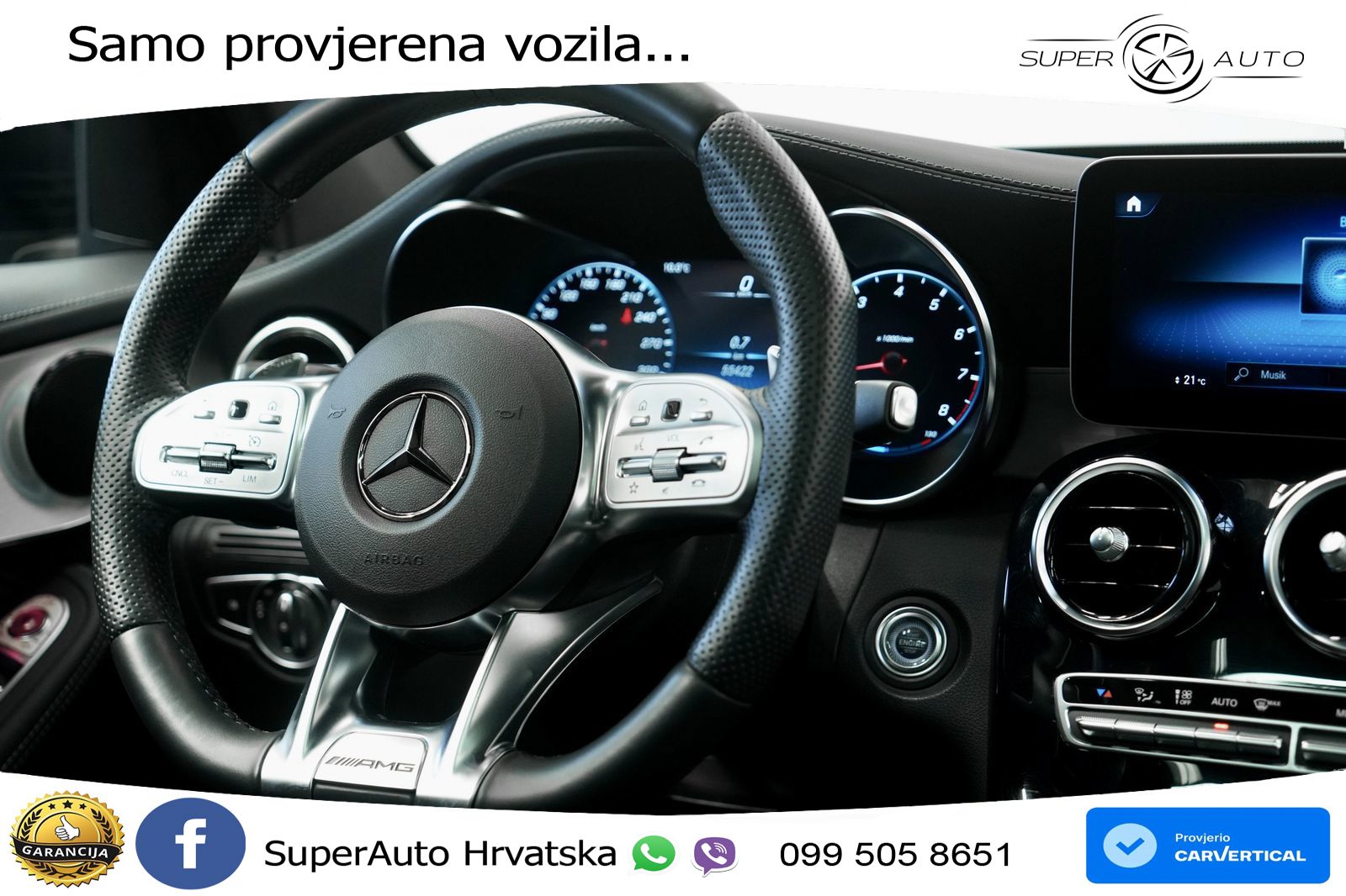 Mercedes AMG GLC 63 V8 (476 KS) 4MATIC+ MCT