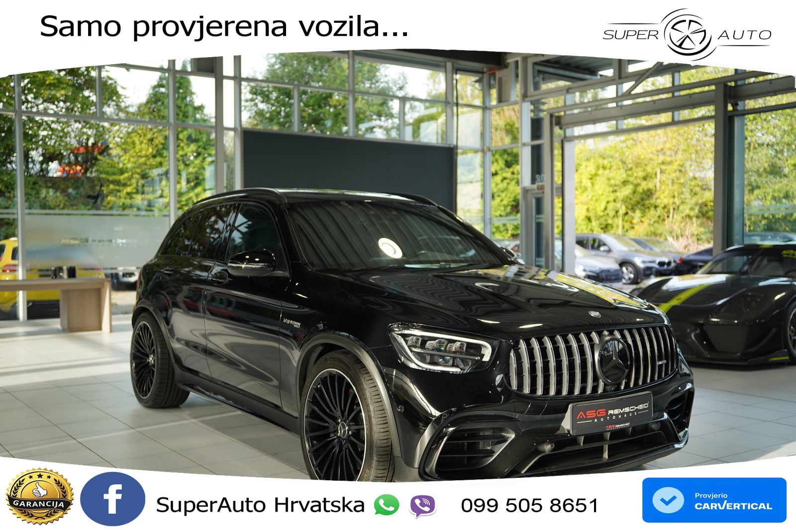 Mercedes AMG GLC 63 V8 (476 KS) 4MATIC+ MCT