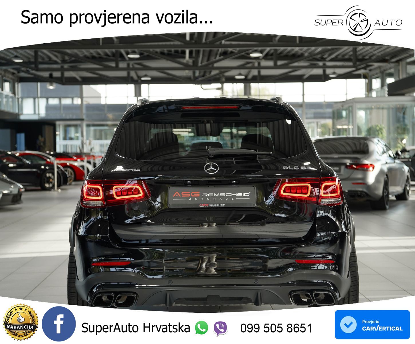 Mercedes AMG GLC 63 V8 (476 KS) 4MATIC+ MCT