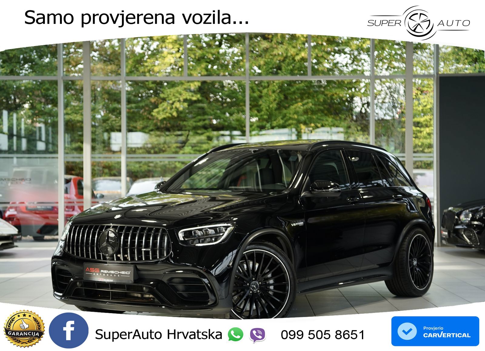 Mercedes AMG GLC 63 V8 (476 KS) 4MATIC+ MCT