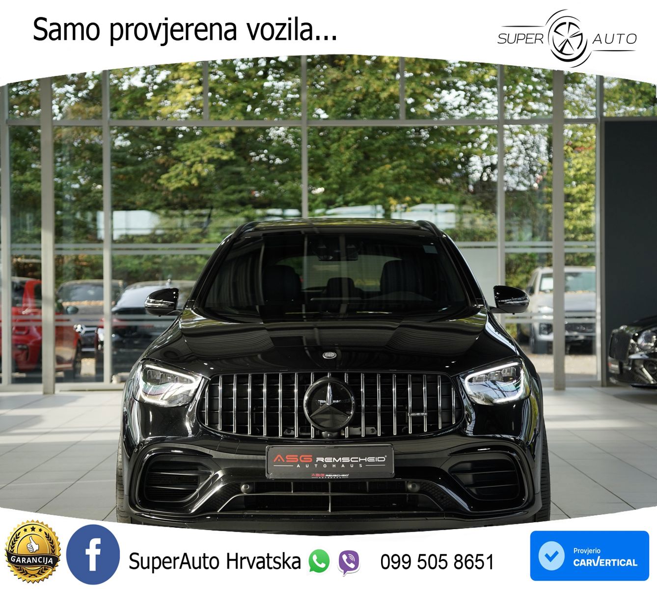 Mercedes AMG GLC 63 V8 (476 KS) 4MATIC+ MCT