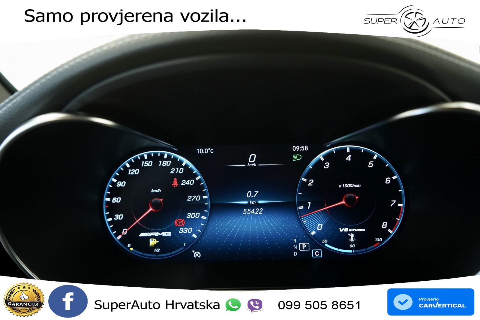 Mercedes AMG GLC 63 V8 (476 KS) 4MATIC+ MCT