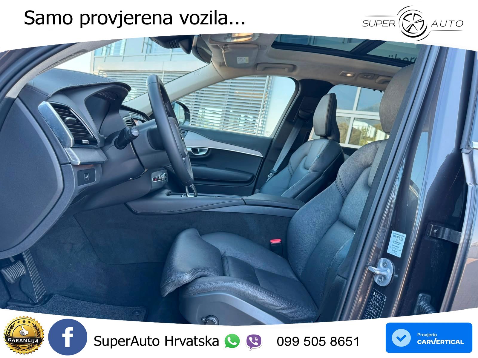 Volvo XC90 2.0 B5 Diesel AWD Automatic ACC+HEAD+4xGR SJED+360+PANO