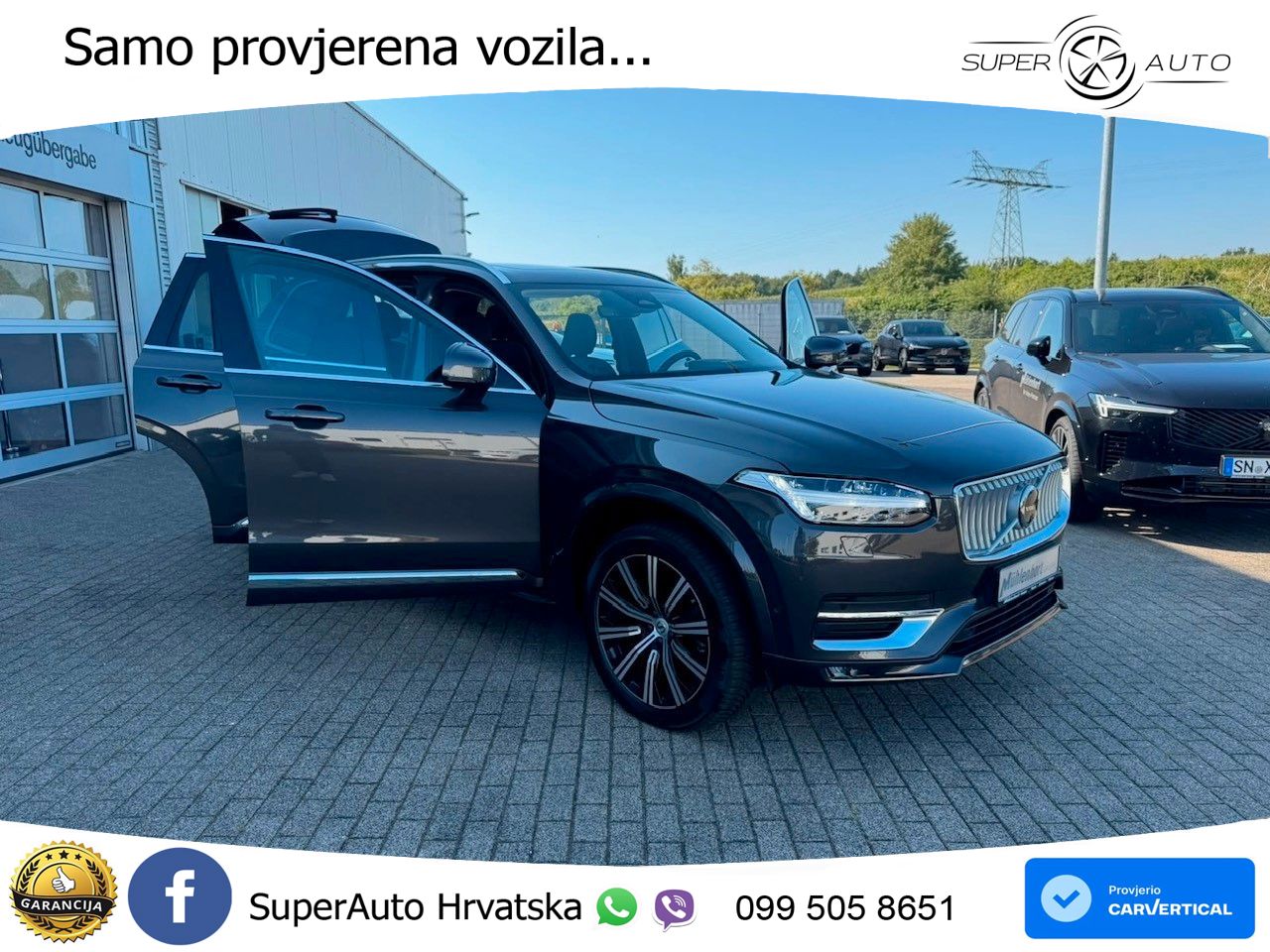 Volvo XC90 2.0 B5 Diesel AWD Automatic ACC+HEAD+4xGR SJED+360+PANO