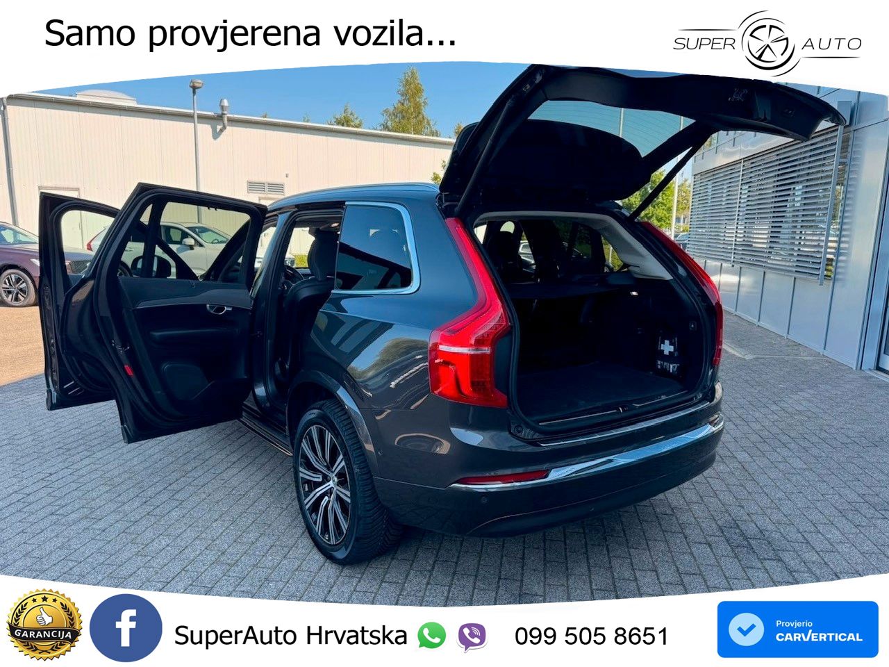 Volvo XC90 2.0 B5 Diesel AWD Automatic ACC+HEAD+4xGR SJED+360+PANO