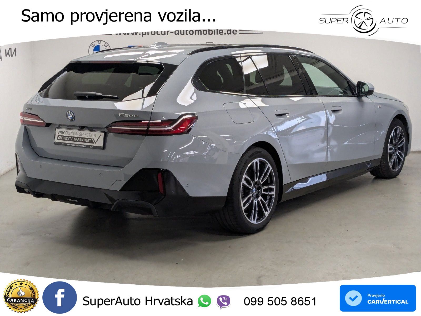 BMW 550e Touring (489 KS) xDrive Steptronic M Sport LED+GR SJED+ACC