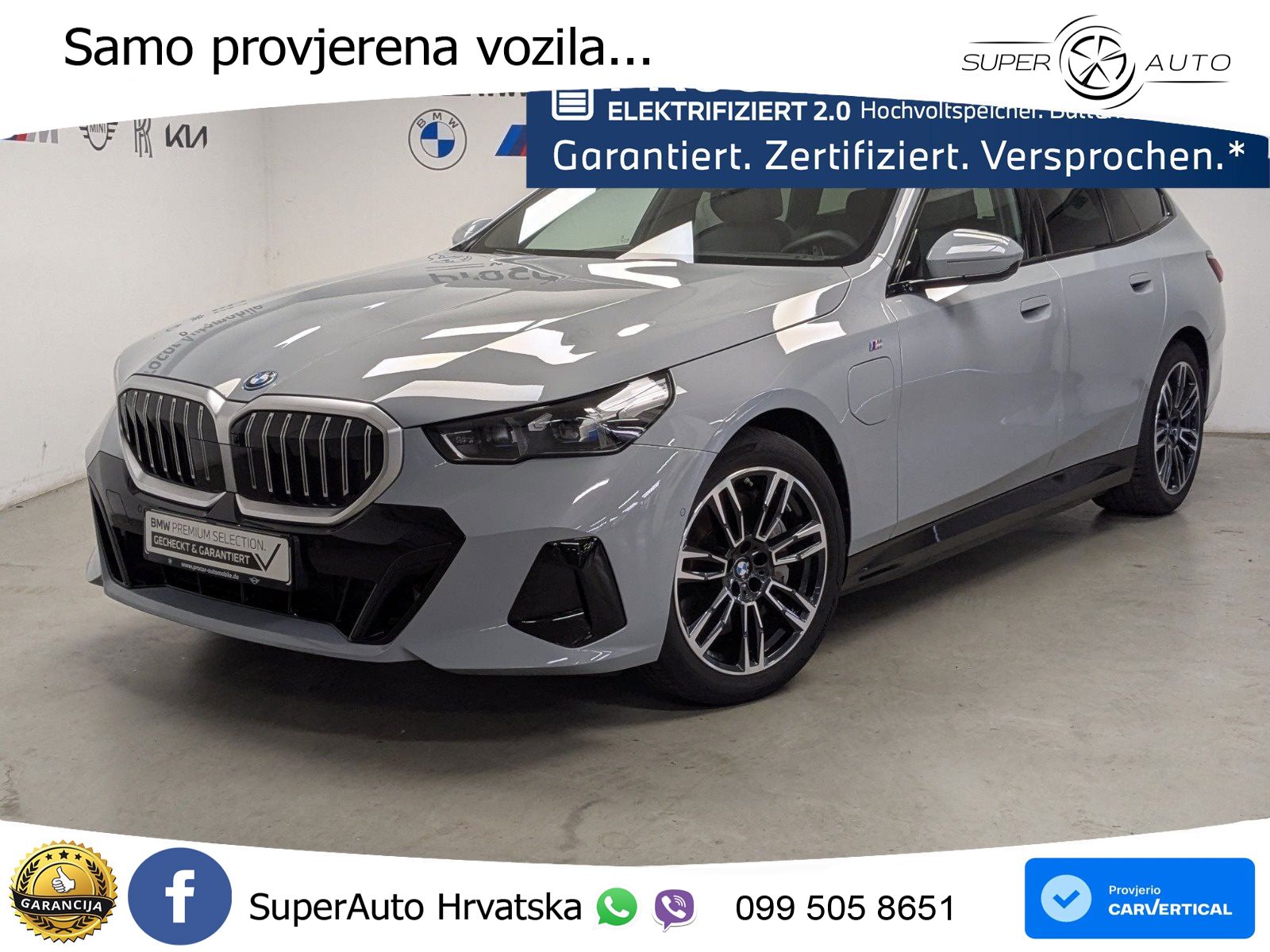 BMW 550e Touring (489 KS) xDrive Steptronic M Sport LED+GR SJED+ACC