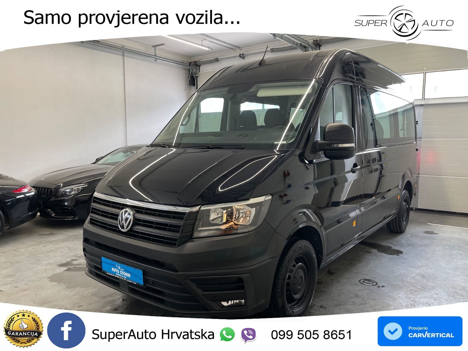 Volkswagen Crafter 35 TDI*Hoch+Lang*9-Sitzer*STHZ*PDC* 140 KS