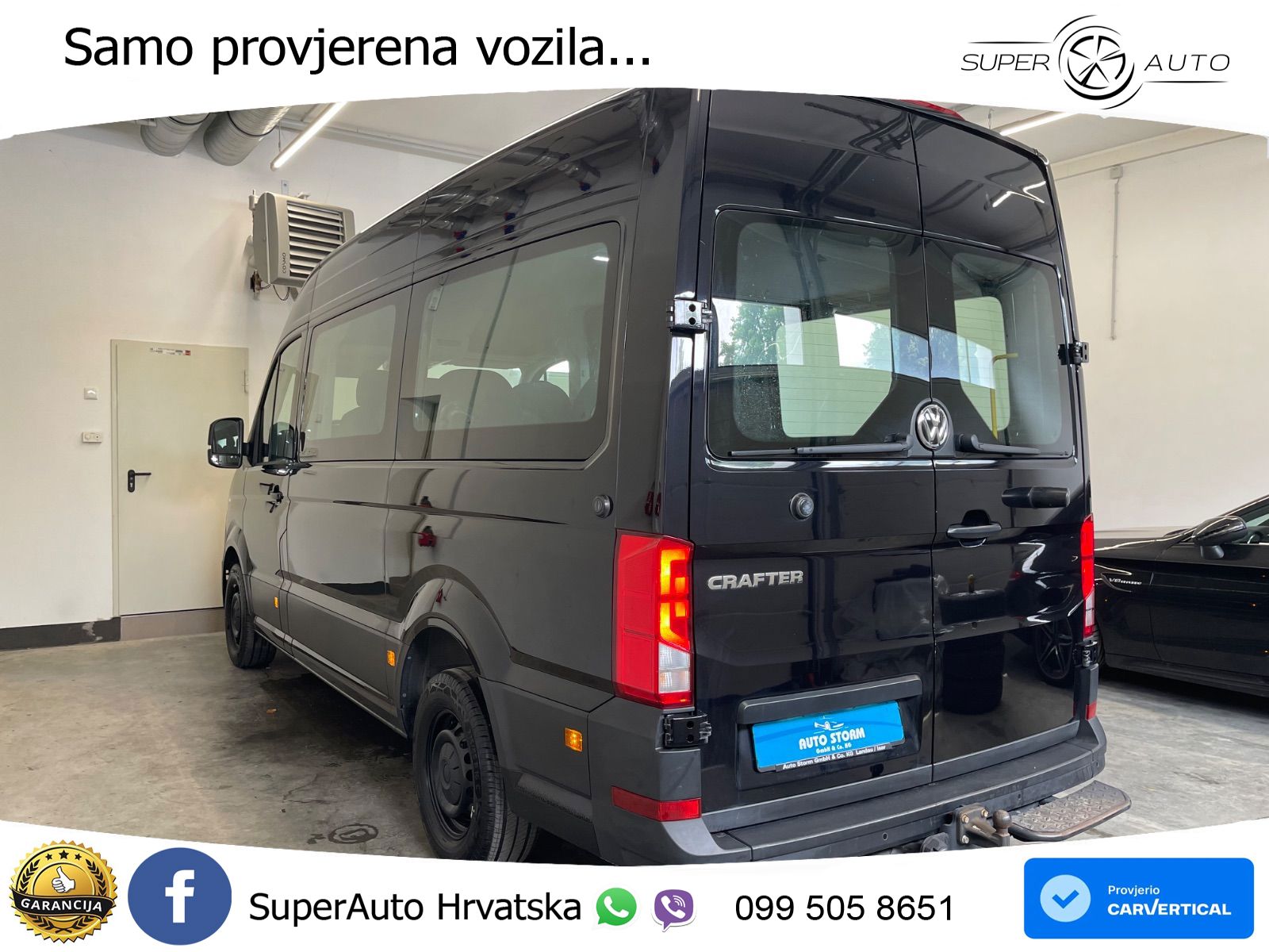 Volkswagen Crafter 35 TDI*Hoch+Lang*9-Sitzer*STHZ*PDC* 140 KS