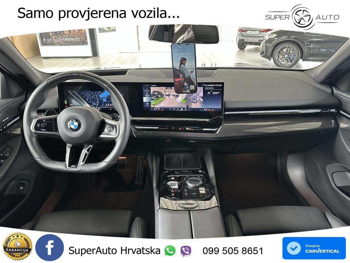 BMW 520d Touring (197 KS) Steptronic M Sport LED+GR SJED+ACC