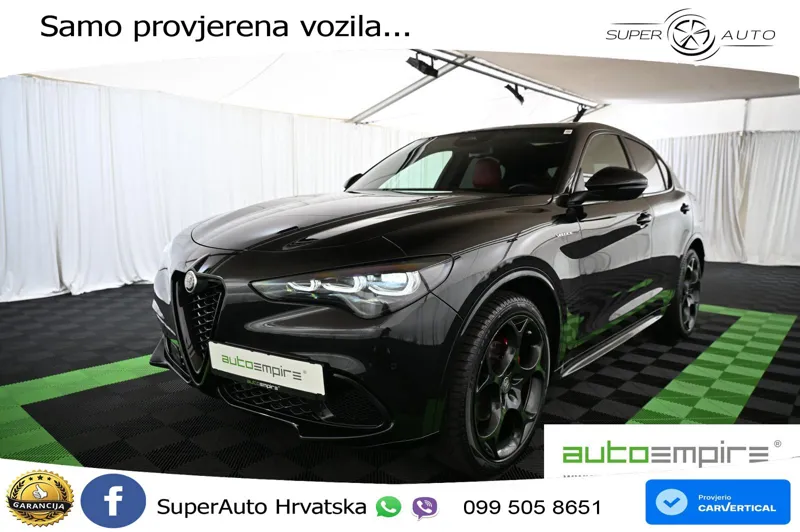 Alfa Romeo Stelvio 2.2 MultiJet II (210 KS) Q4 Automatic LED+GR SJED+ACC