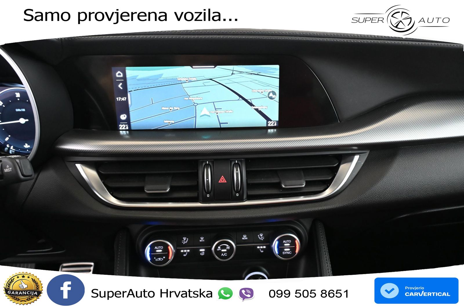 Alfa Romeo Stelvio 2.2 MultiJet II (210 KS) Q4 Automatic LED+GR SJED+ACC