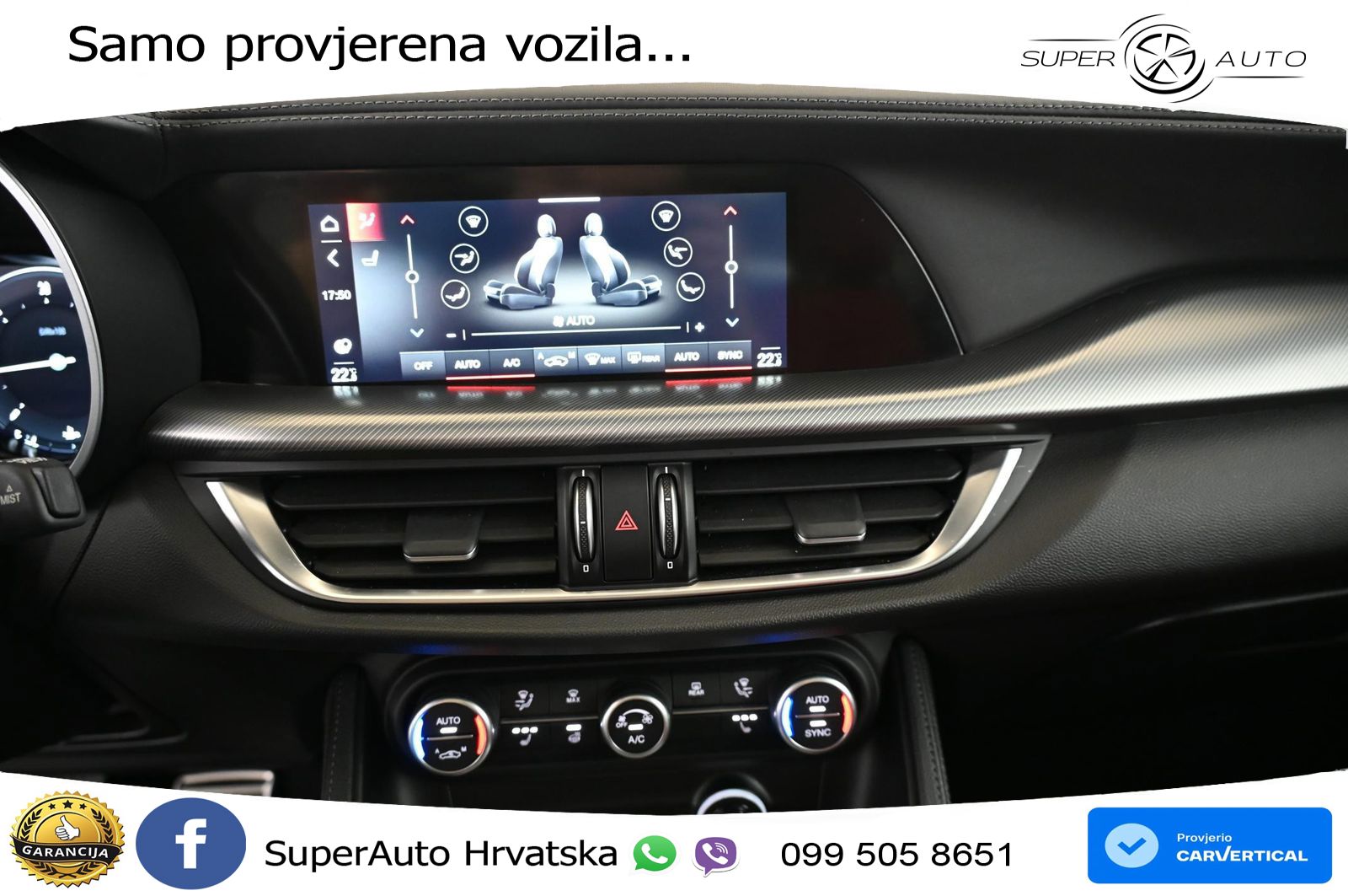Alfa Romeo Stelvio 2.2 MultiJet II (210 KS) Q4 Automatic LED+GR SJED+ACC