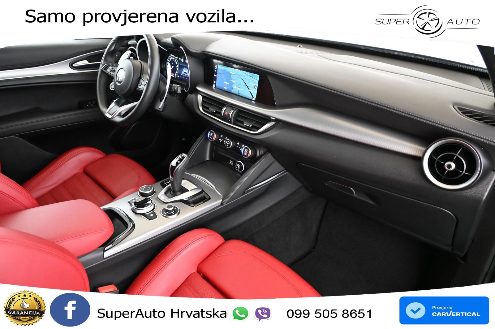 Alfa Romeo Stelvio 2.2 MultiJet II (210 KS) Q4 Automatic LED+GR SJED+ACC