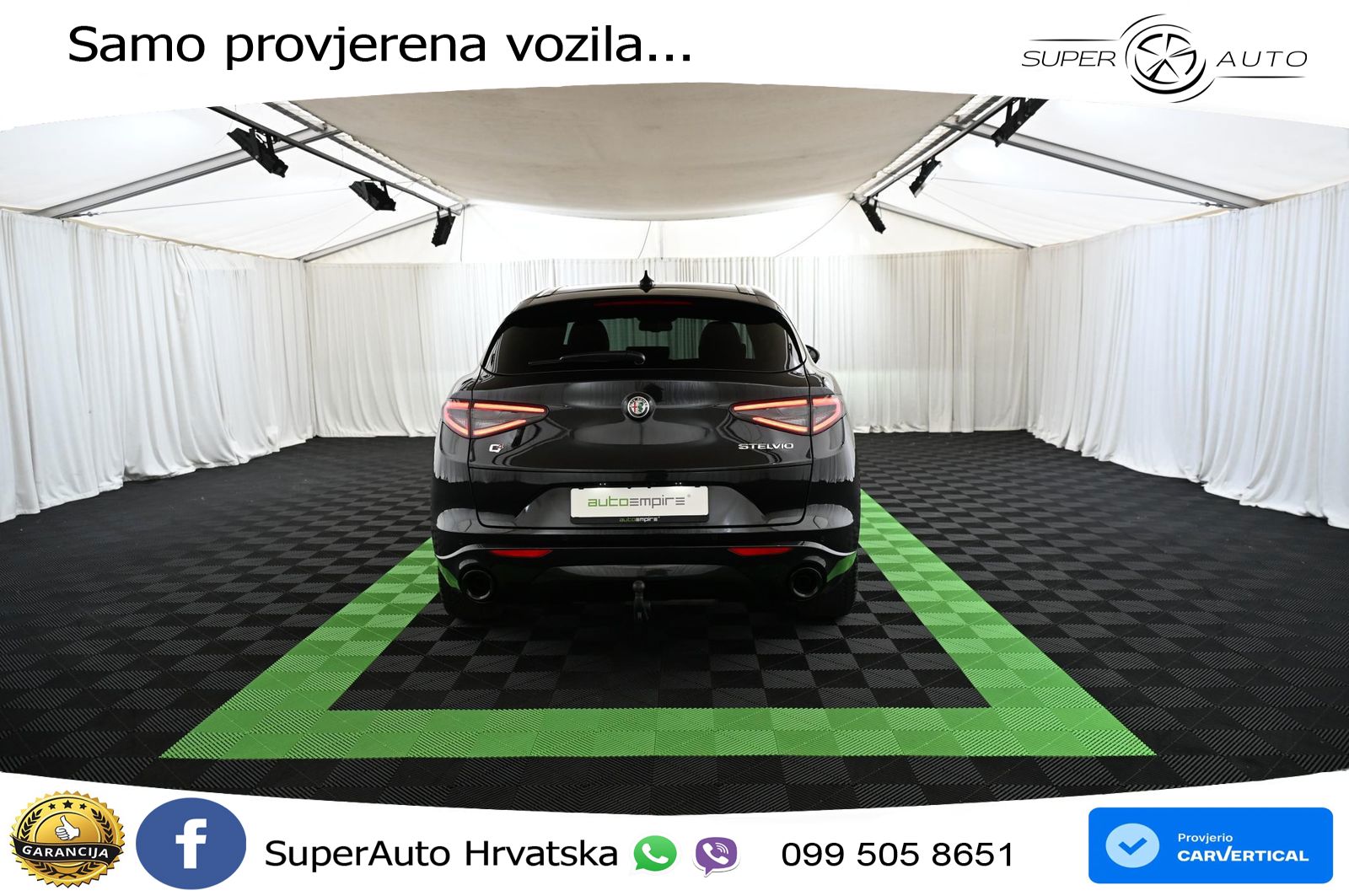 Alfa Romeo Stelvio 2.2 MultiJet II (210 KS) Q4 Automatic LED+GR SJED+ACC