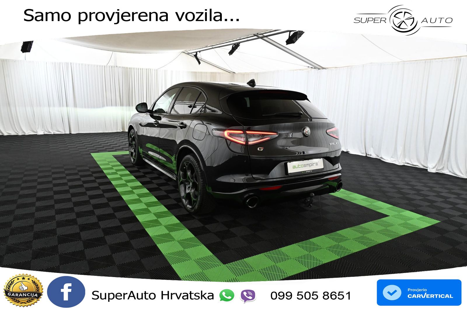 Alfa Romeo Stelvio 2.2 MultiJet II (210 KS) Q4 Automatic LED+GR SJED+ACC