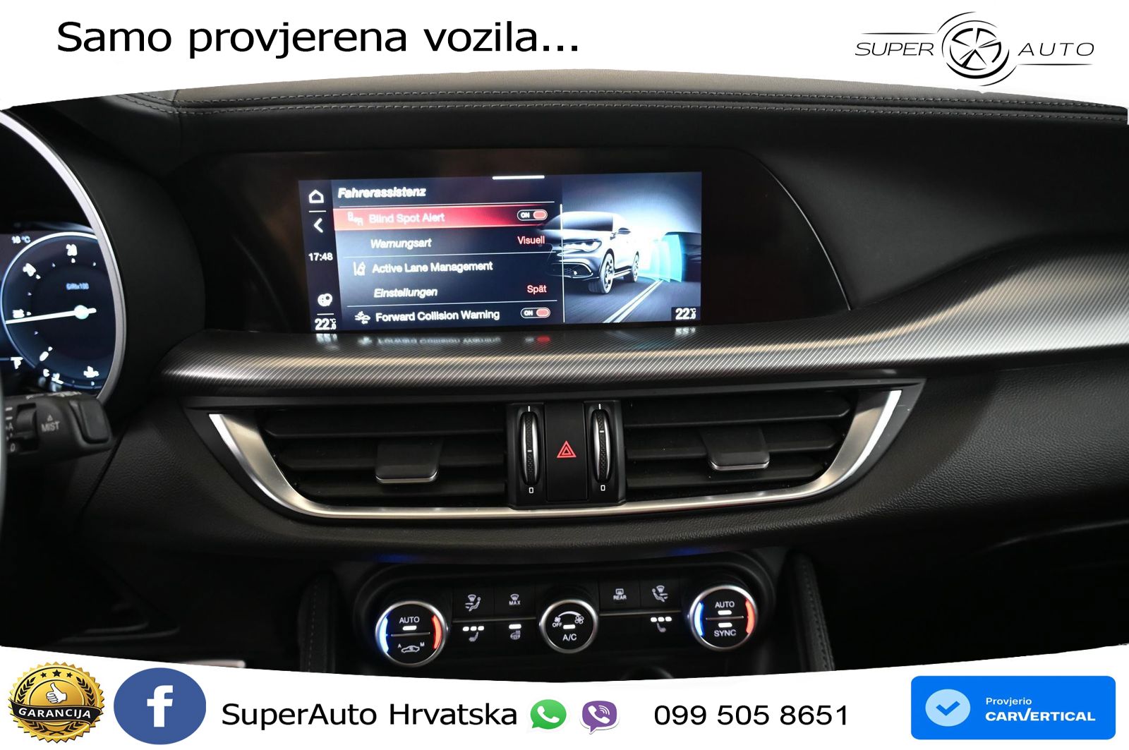 Alfa Romeo Stelvio 2.2 MultiJet II (210 KS) Q4 Automatic LED+GR SJED+ACC