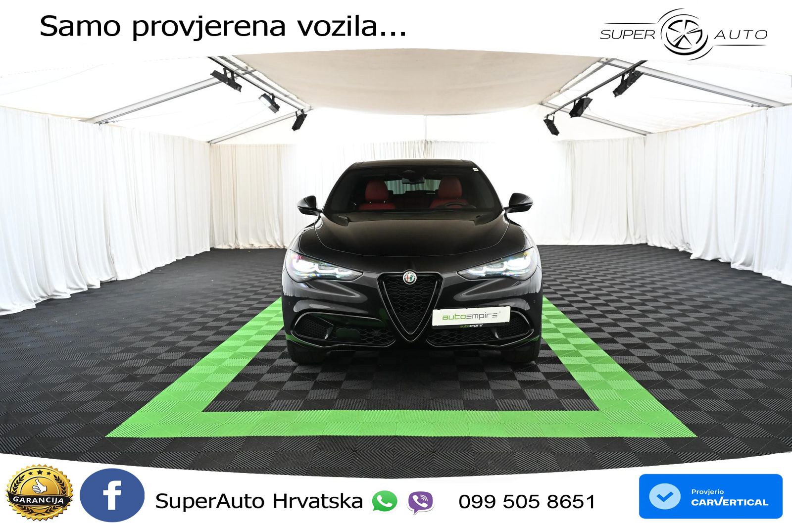 Alfa Romeo Stelvio 2.2 MultiJet II (210 KS) Q4 Automatic LED+GR SJED+ACC