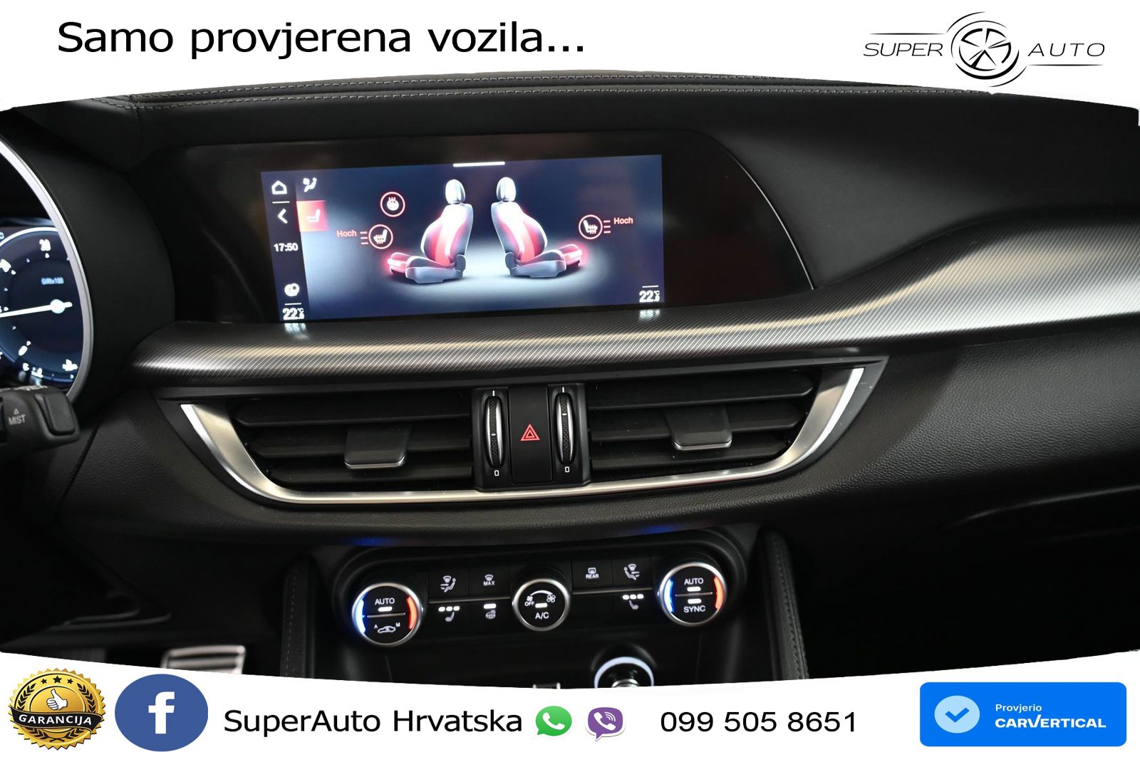 Alfa Romeo Stelvio 2.2 MultiJet II (210 KS) Q4 Automatic LED+GR SJED+ACC