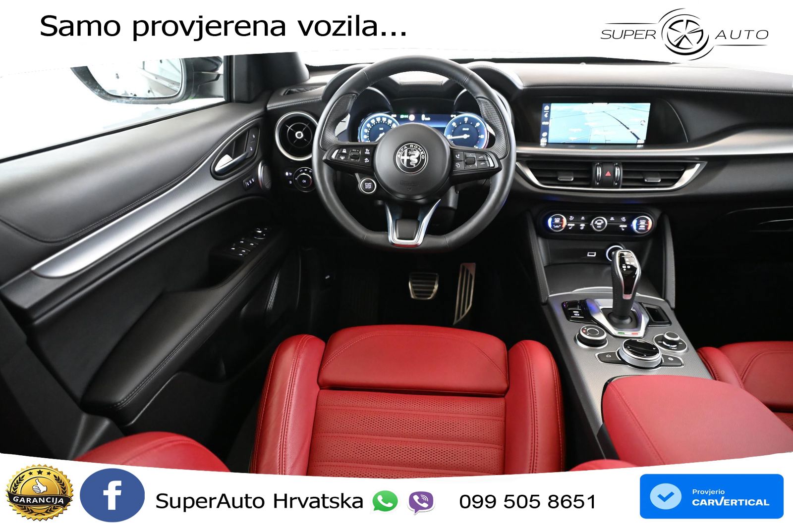 Alfa Romeo Stelvio 2.2 MultiJet II (210 KS) Q4 Automatic LED+GR SJED+ACC
