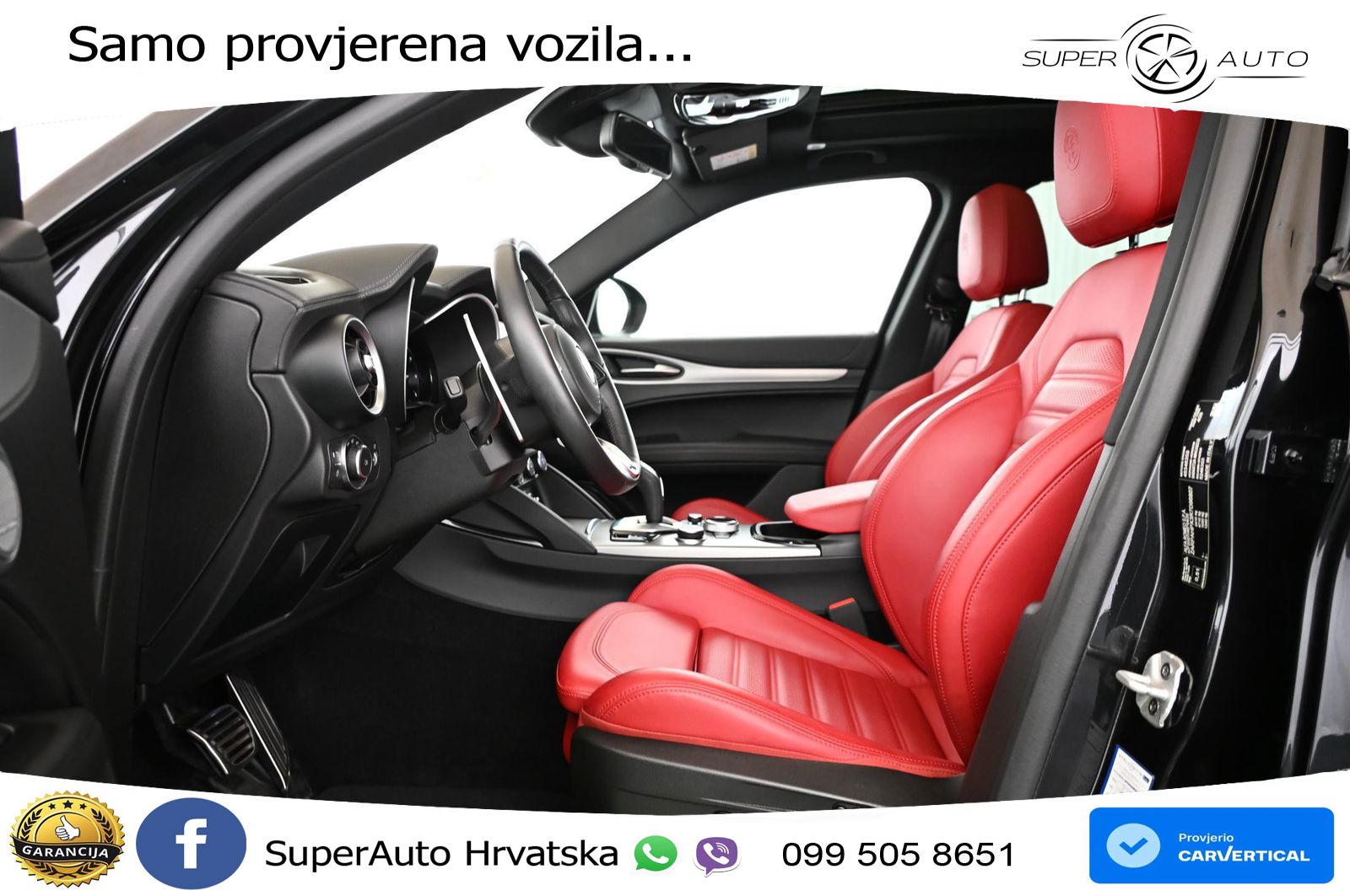 Alfa Romeo Stelvio 2.2 MultiJet II (210 KS) Q4 Automatic LED+GR SJED+ACC