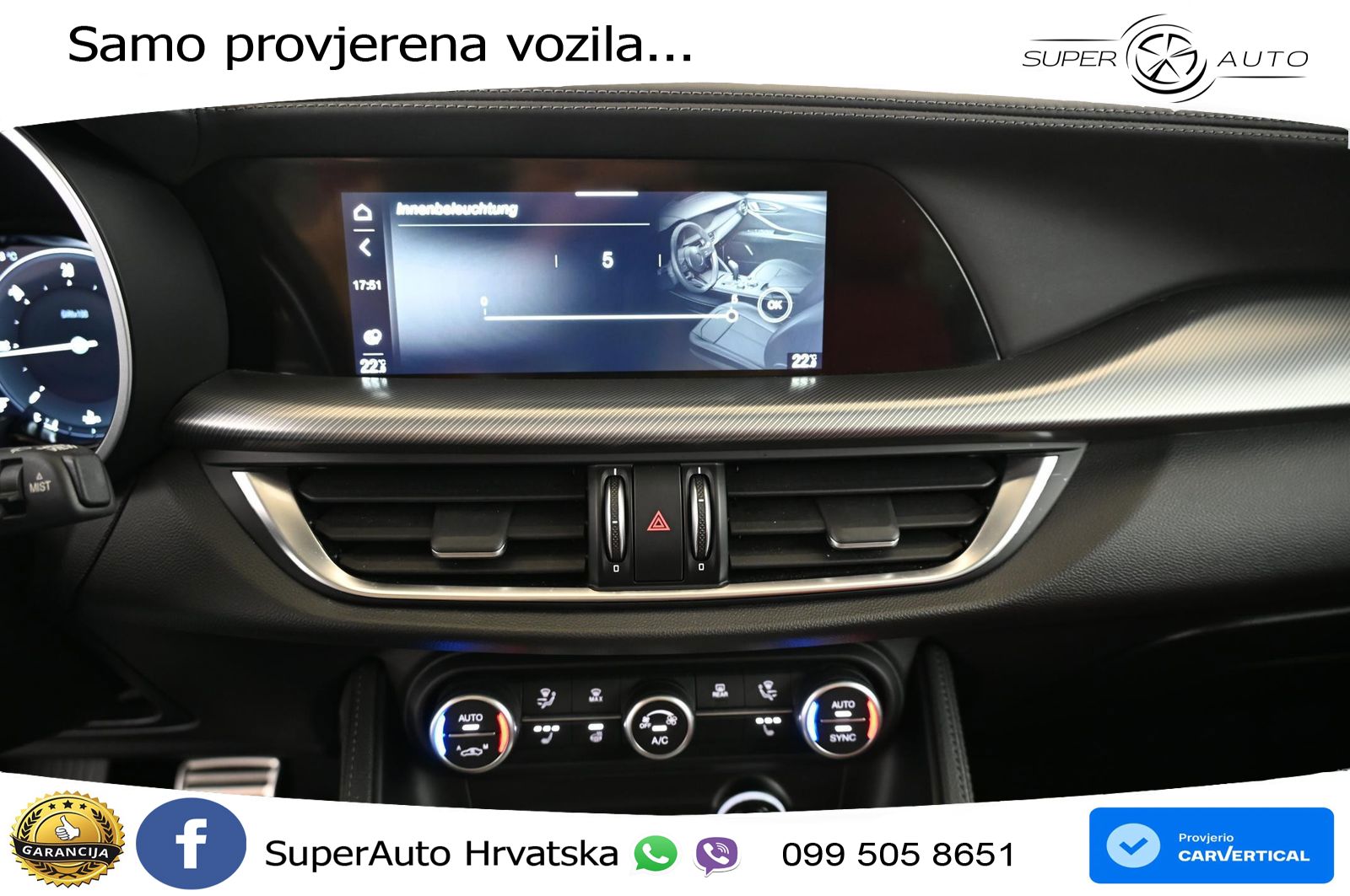 Alfa Romeo Stelvio 2.2 MultiJet II (210 KS) Q4 Automatic LED+GR SJED+ACC
