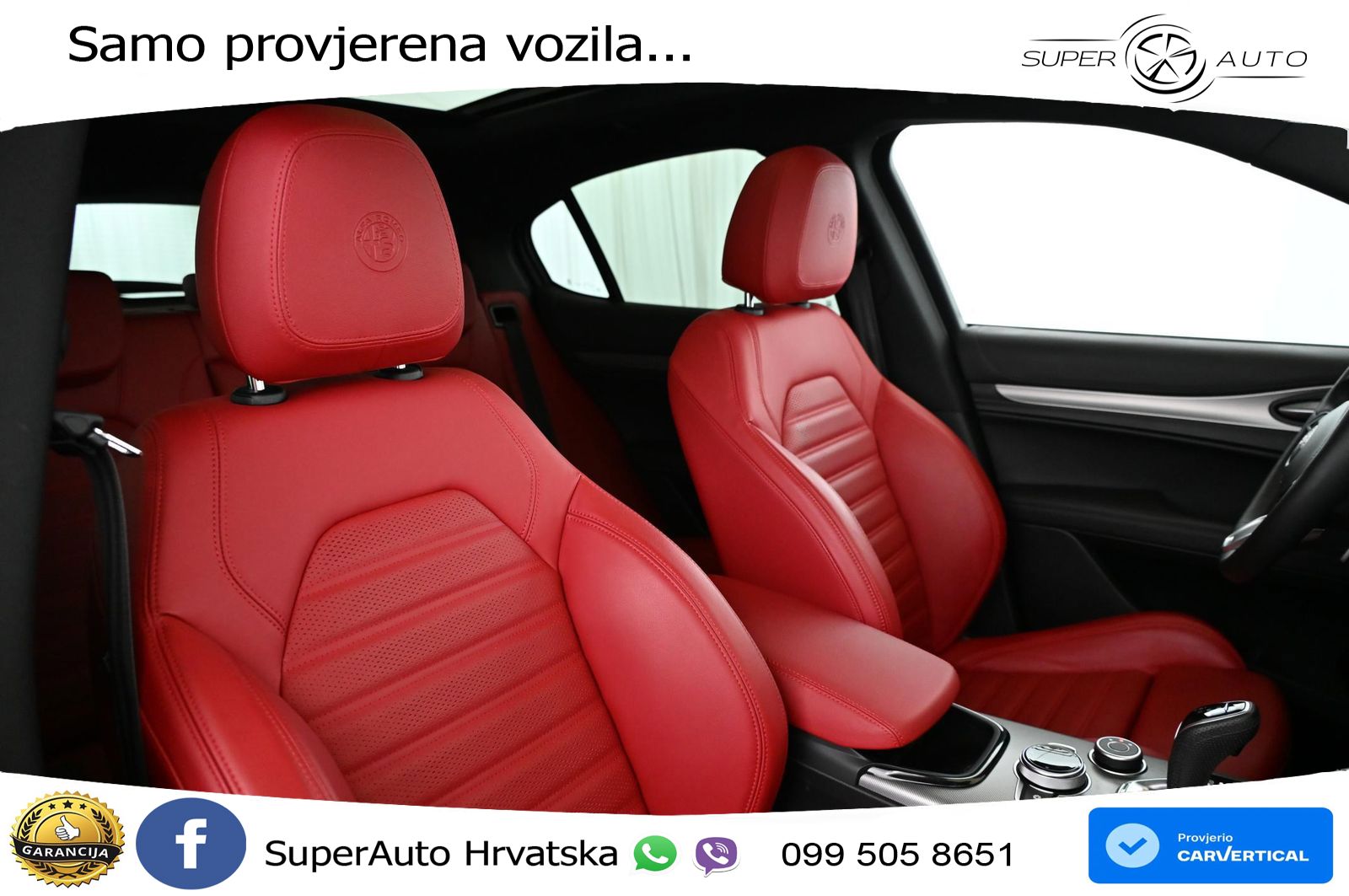 Alfa Romeo Stelvio 2.2 MultiJet II (210 KS) Q4 Automatic LED+GR SJED+ACC