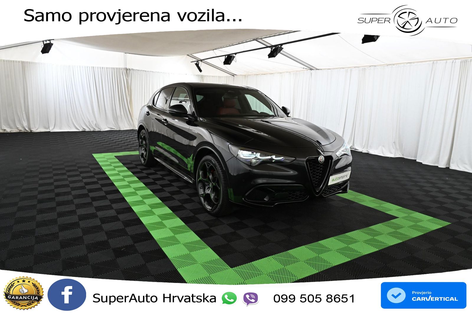 Alfa Romeo Stelvio 2.2 MultiJet II (210 KS) Q4 Automatic LED+GR SJED+ACC