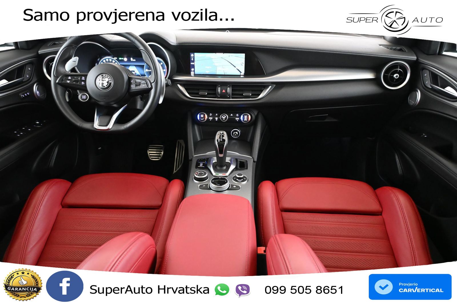 Alfa Romeo Stelvio 2.2 MultiJet II (210 KS) Q4 Automatic LED+GR SJED+ACC