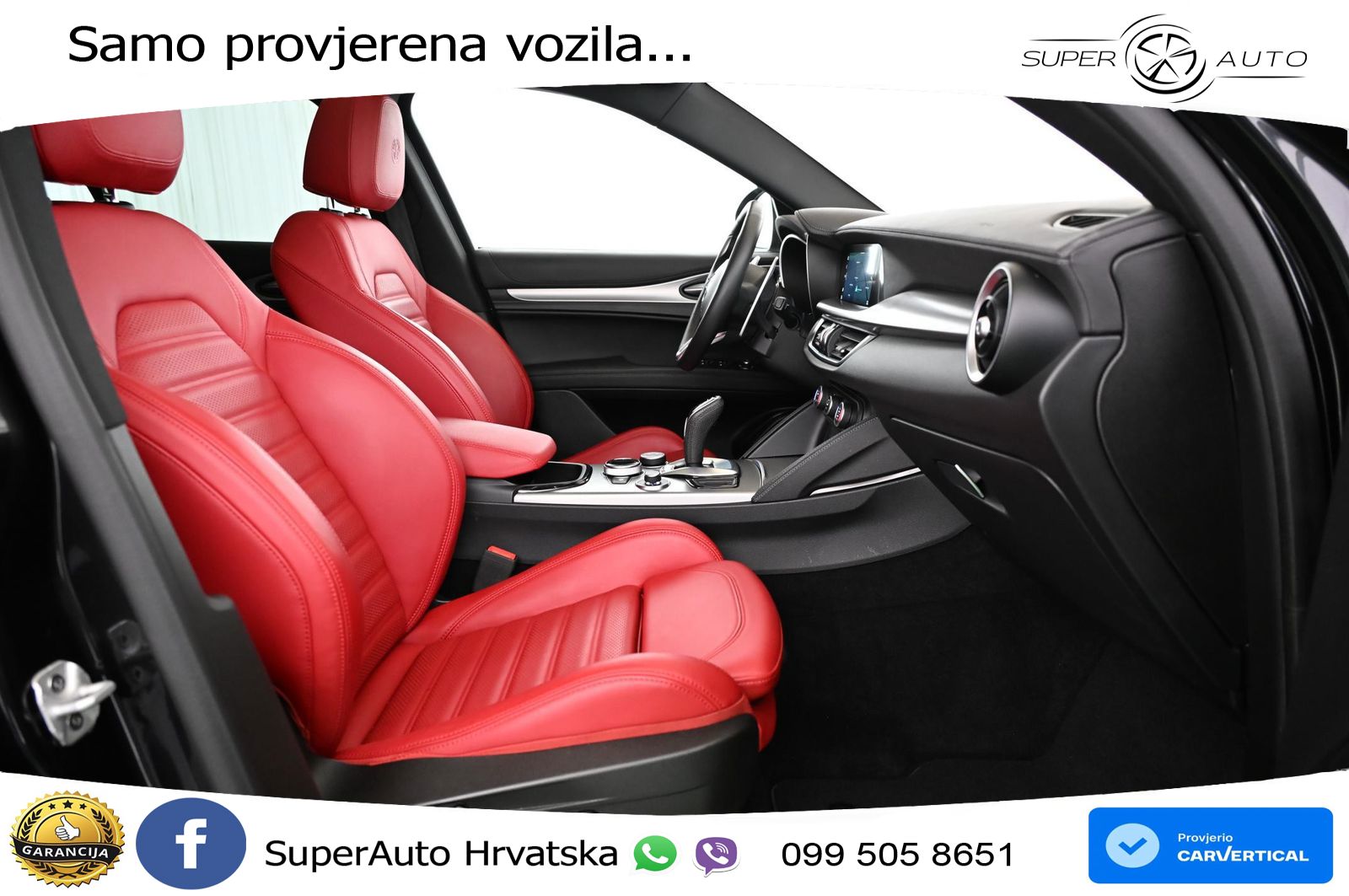 Alfa Romeo Stelvio 2.2 MultiJet II (210 KS) Q4 Automatic LED+GR SJED+ACC