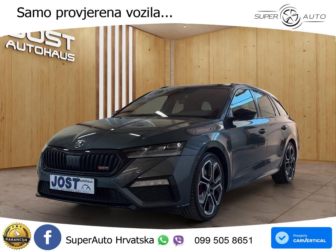 Škoda Octavia Combi RS 2.0 TSI (245 KS) DSG LED+GR SJED+ACC