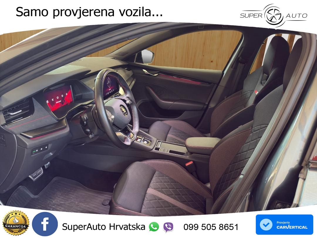 Škoda Octavia Combi RS 2.0 TSI (245 KS) DSG LED+GR SJED+ACC