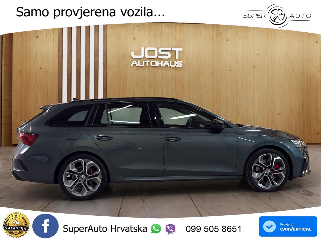 Škoda Octavia Combi RS 2.0 TSI (245 KS) DSG LED+GR SJED+ACC