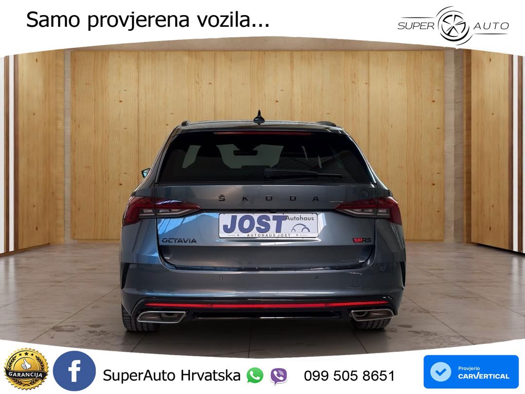 Škoda Octavia Combi RS 2.0 TSI (245 KS) DSG LED+GR SJED+ACC