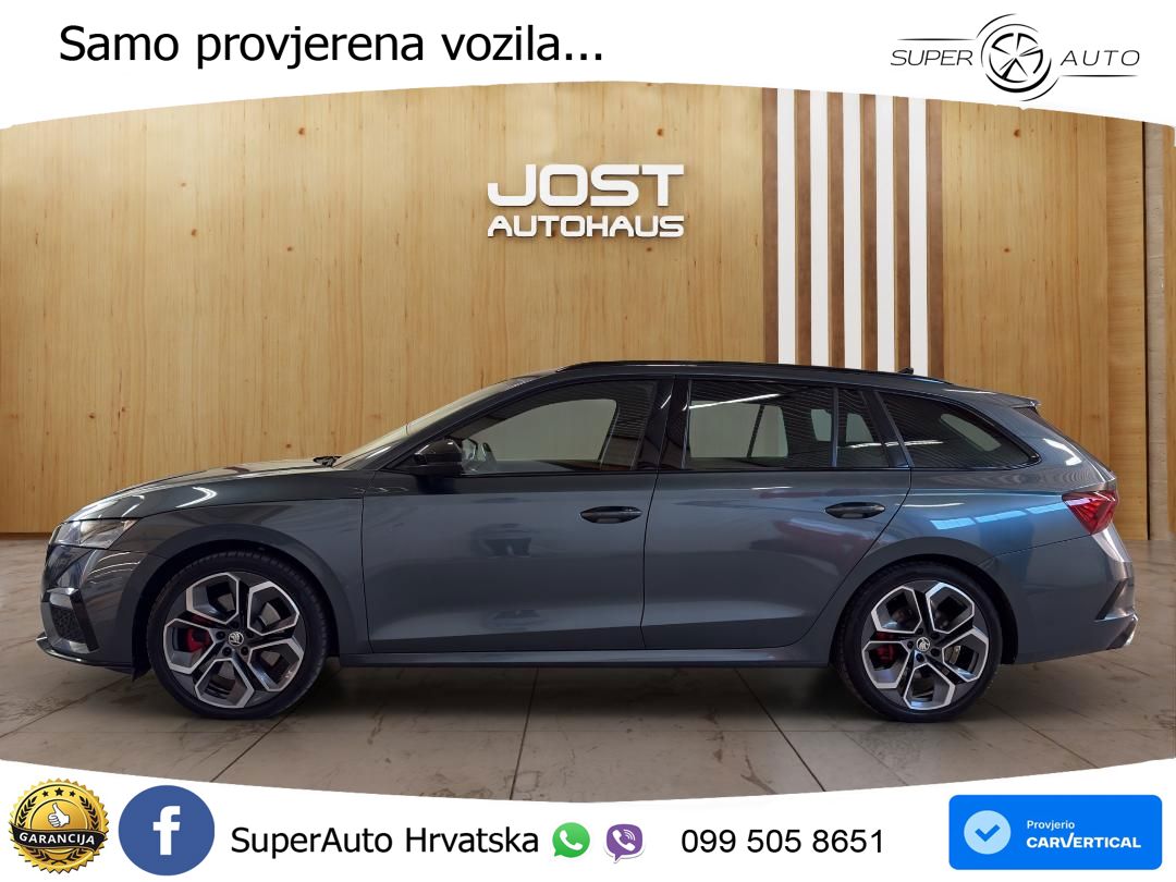 Škoda Octavia Combi RS 2.0 TSI (245 KS) DSG LED+GR SJED+ACC