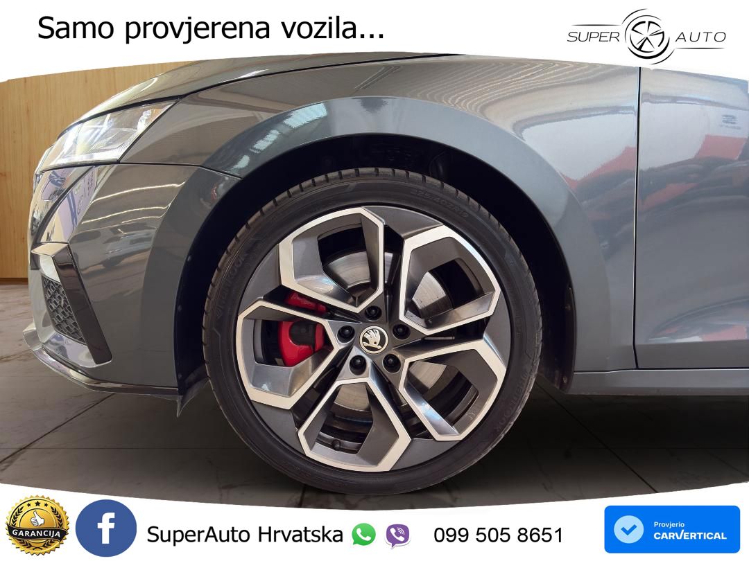 Škoda Octavia Combi RS 2.0 TSI (245 KS) DSG LED+GR SJED+ACC