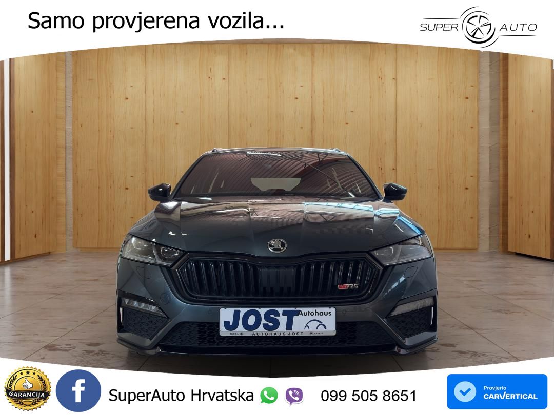 Škoda Octavia Combi RS 2.0 TSI (245 KS) DSG LED+GR SJED+ACC