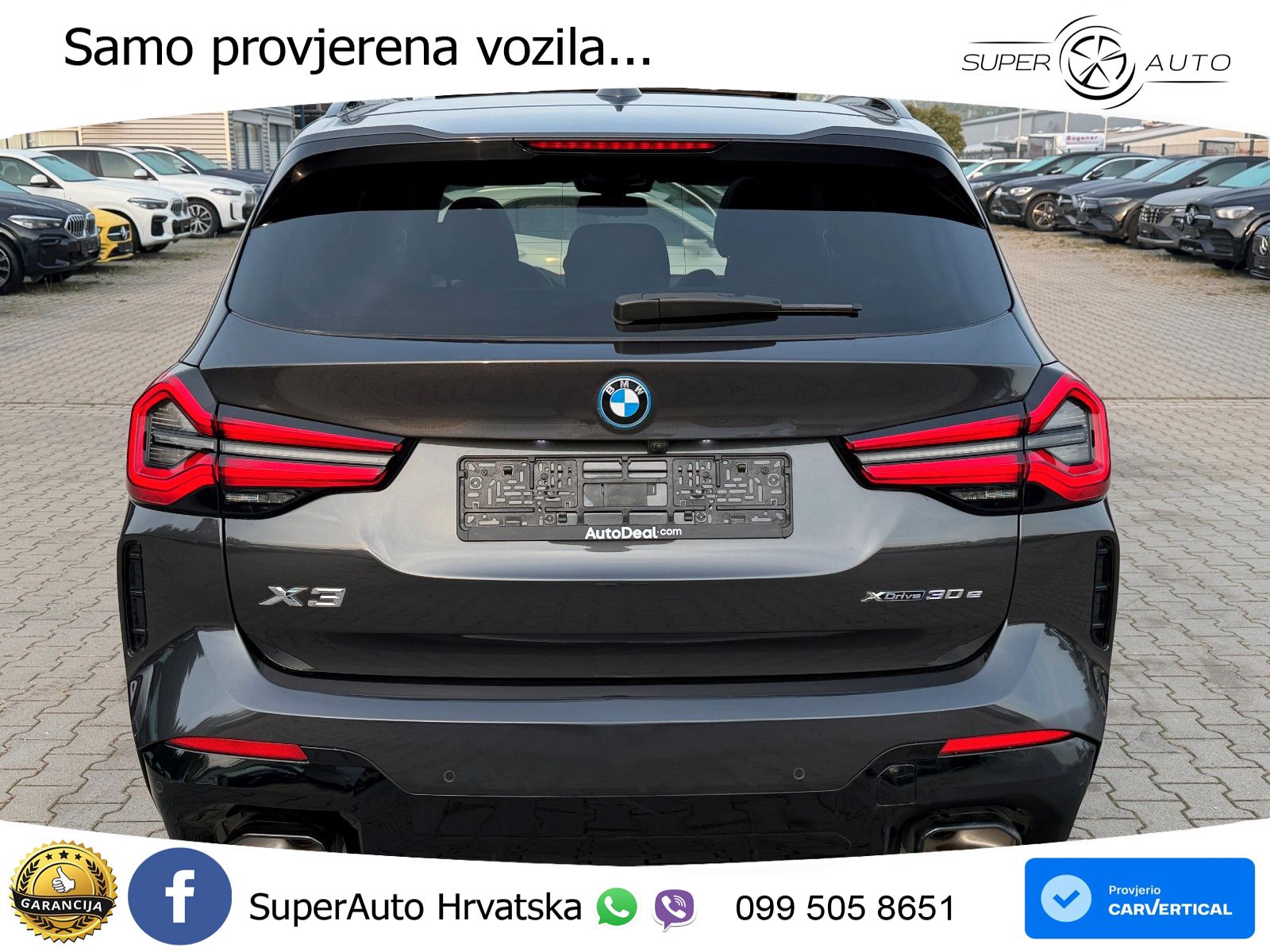 BMW X3 30e xDrive Steptronic M Sport ACC+GR SJED+360+PANO