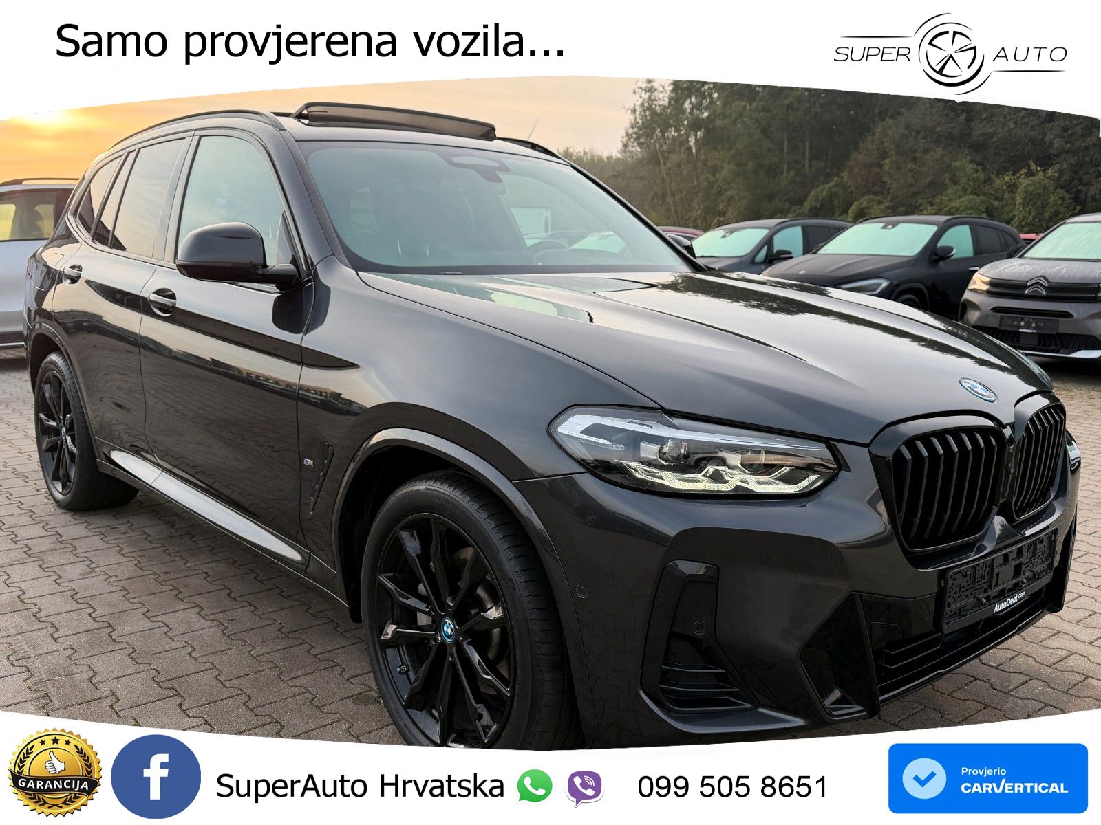 BMW X3 30e xDrive Steptronic M Sport ACC+GR SJED+360+PANO