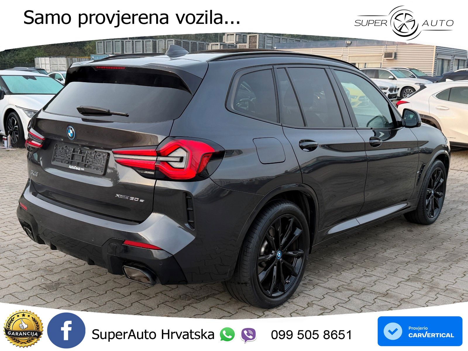 BMW X3 30e xDrive Steptronic M Sport ACC+GR SJED+360+PANO