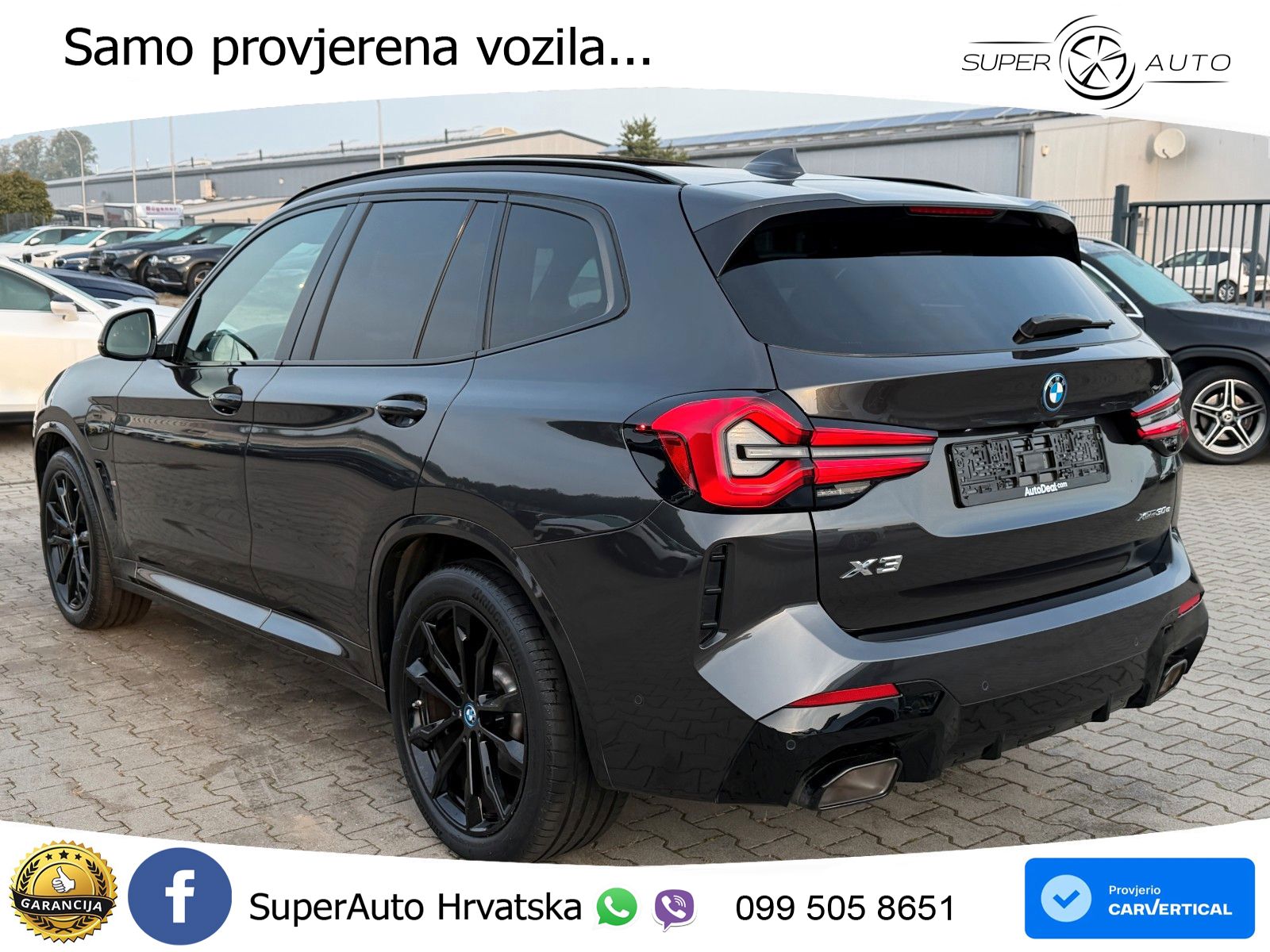 BMW X3 30e xDrive Steptronic M Sport ACC+GR SJED+360+PANO