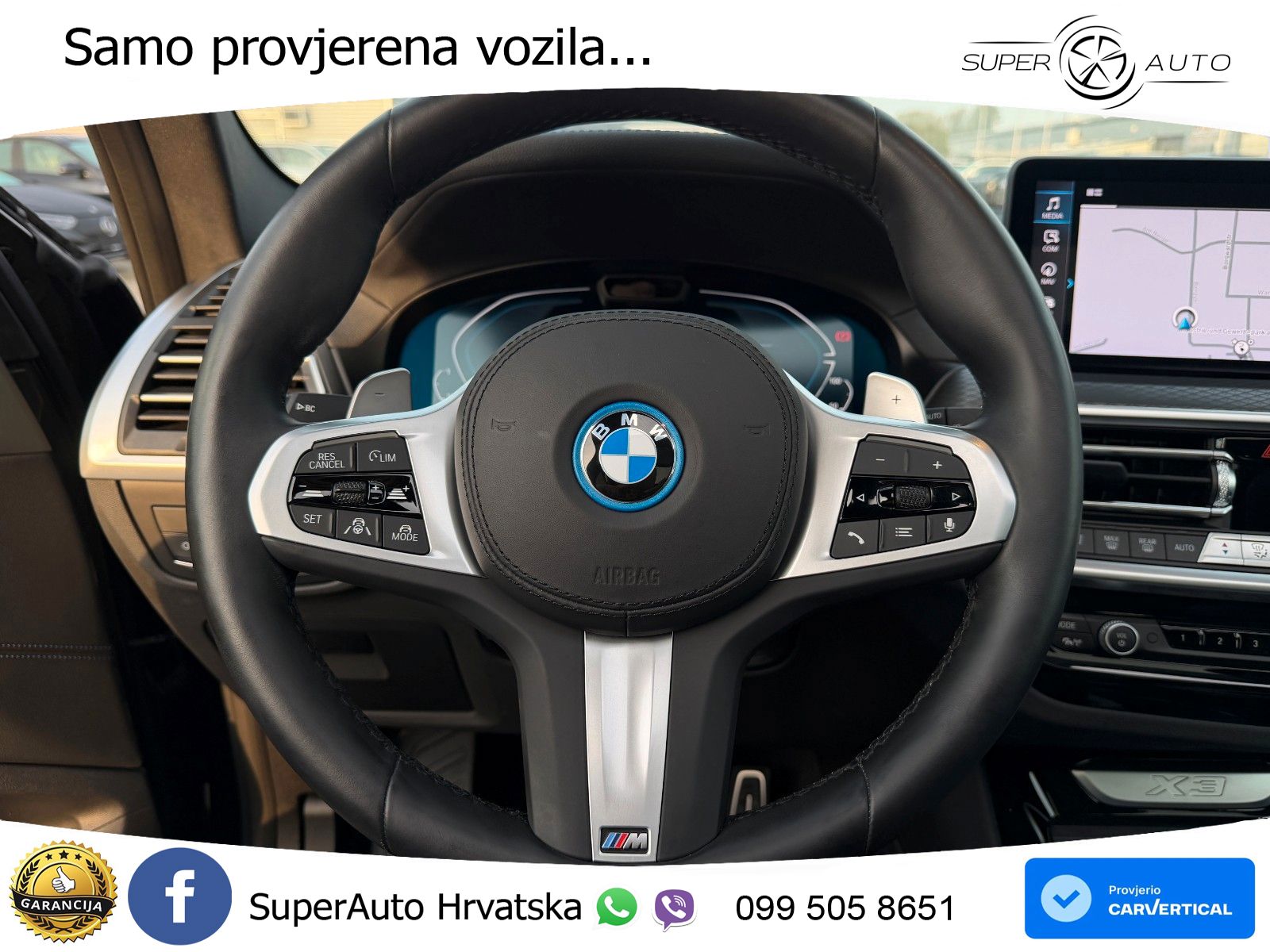 BMW X3 30e xDrive Steptronic M Sport ACC+GR SJED+360+PANO