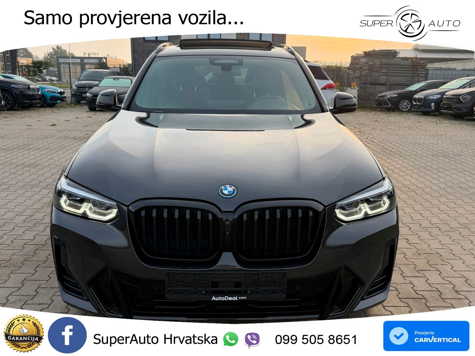BMW X3 30e xDrive Steptronic M Sport ACC+GR SJED+360+PANO